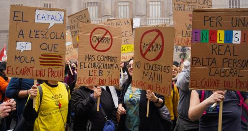 Manifestación Educación / LUIS MIGUEL AÑÓN (CG)