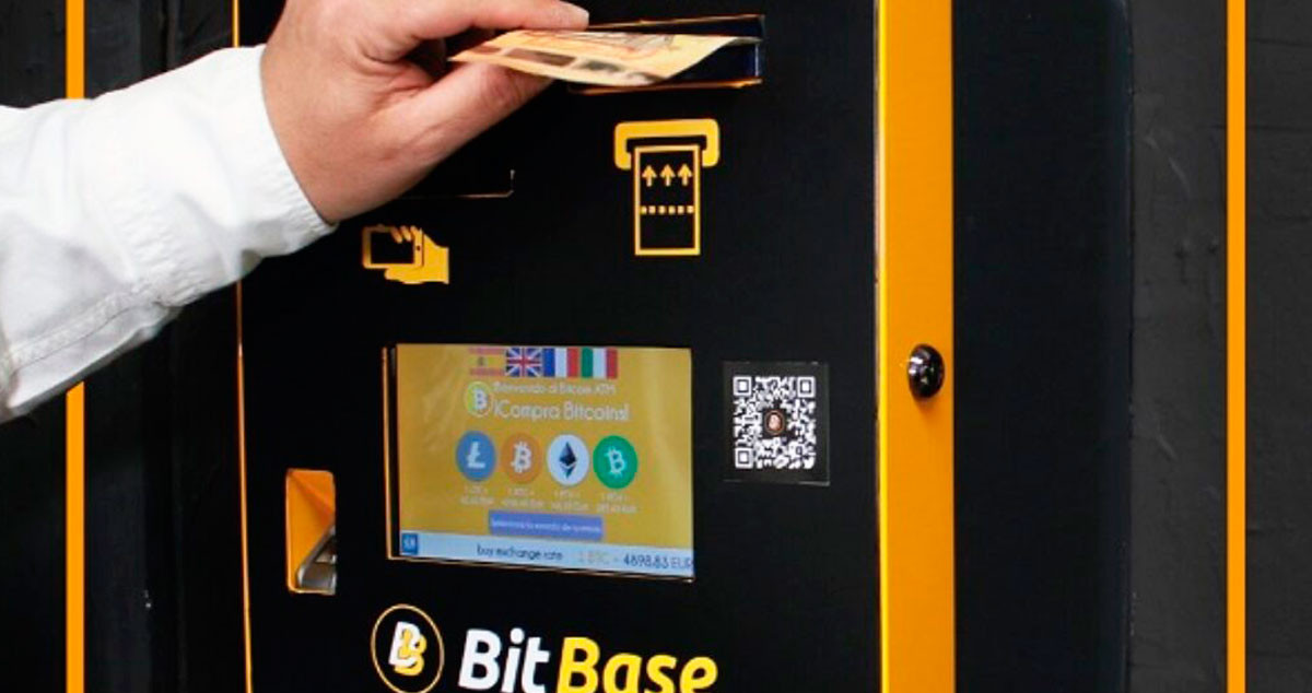 Imagen de un cajero de criptomonedas de Bitbase / Cedida