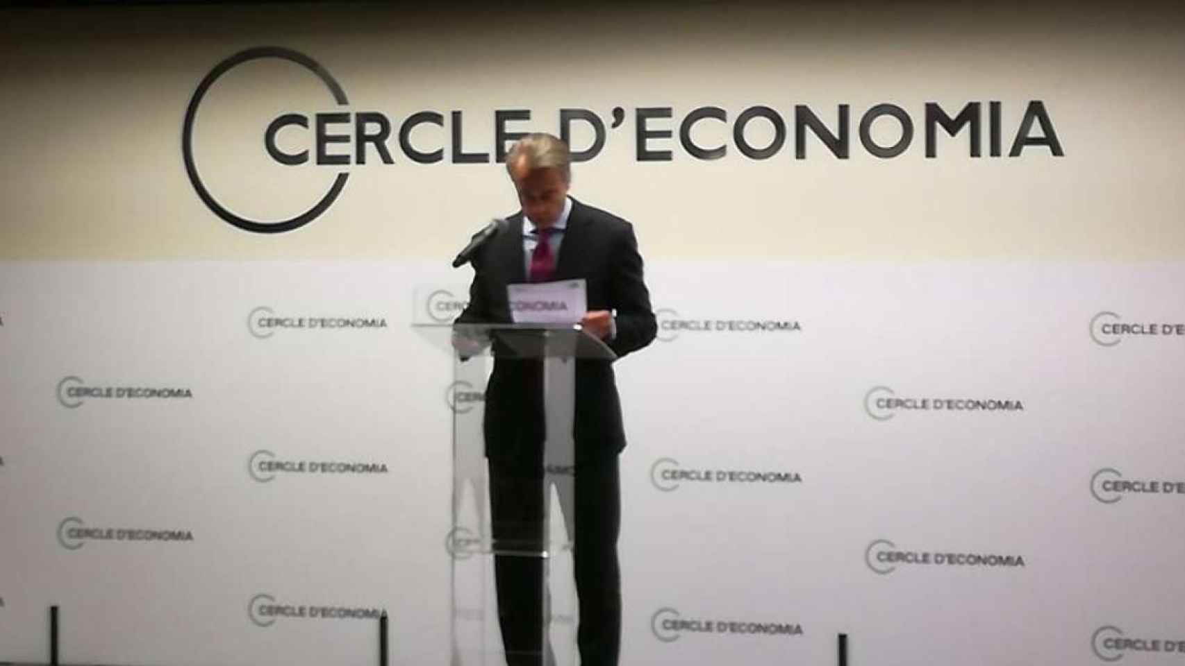 Javier Faus presenta las jornadas del Círculo de Economía / CG