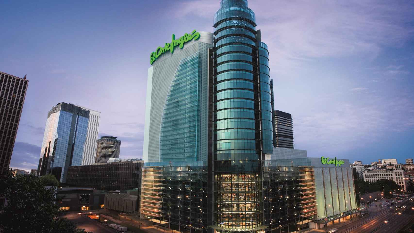 Edificio de El Corte Inglés del Paseo de la Castellana de Madrid / EUROPA PRESS