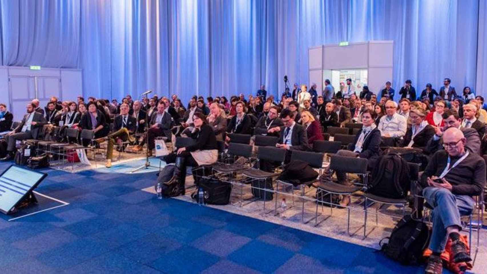 Sesión de trabajo del Congreso Europeo de Cáncer de Mama, celebrado en Ámsterdam el año pasado / CG