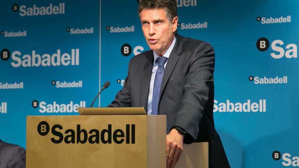 Jaume Guardiola, consejero delegado del Banco Sabadell / CG