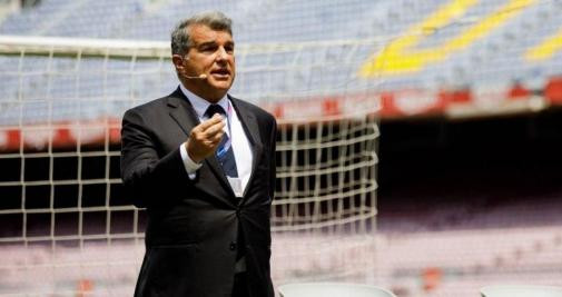 Joan Laporta, presidente del FC Barcelona