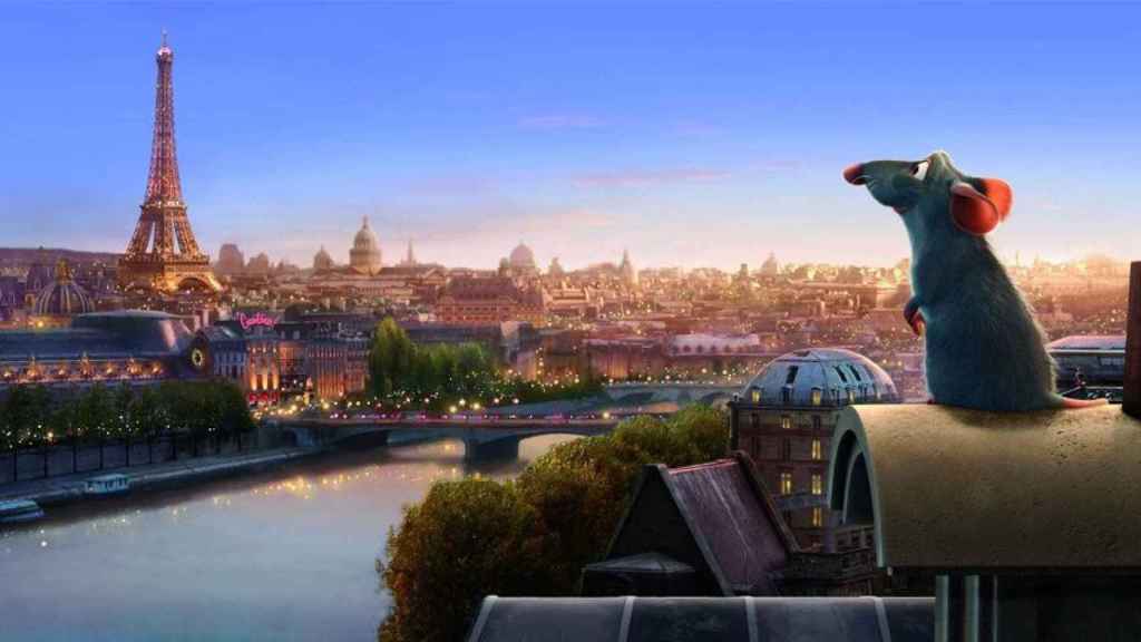 'Ratatouille' está ambientada en París, uno de los destinos predilectos de los amantes del cine / PIXAR