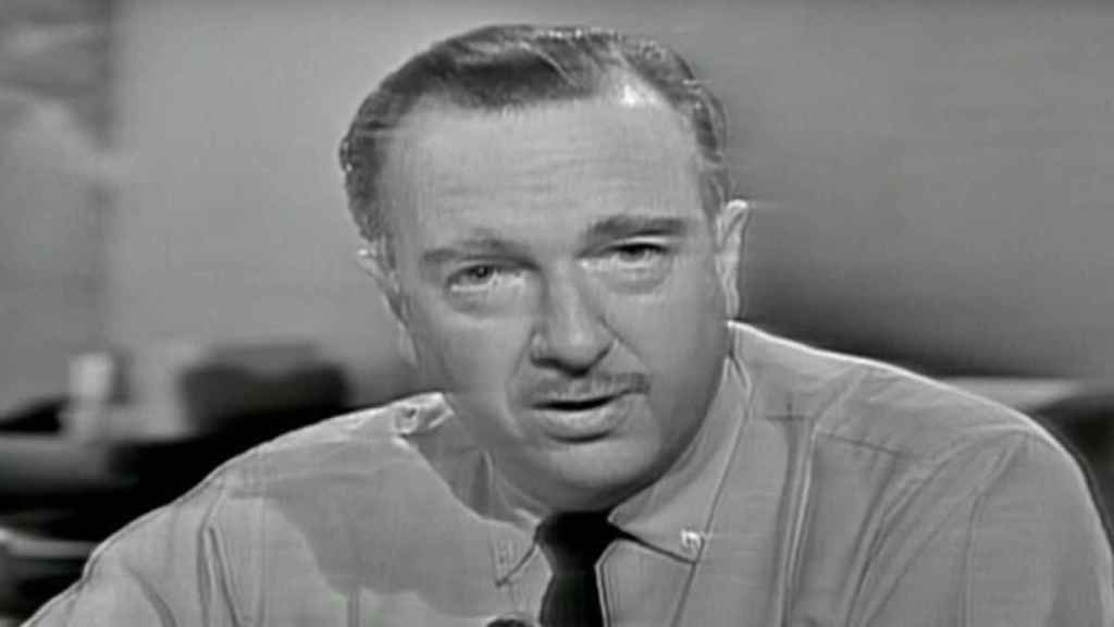 El expresentador de la CBS Walter Cronkite, en una imagen de archivo / CG