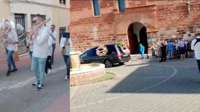 La charanga en el entierro de Miguel / DIARIO DE JAÉN