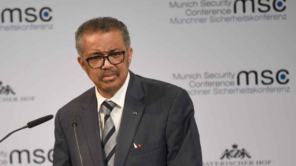 El director general de la OMS, Tedros Adhanom Ghebreyesus / EP