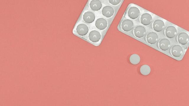 Un medicamento antiinflamatorio en comprimidos