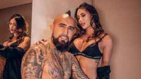 Sonia Isaza con Arturo Vidal / REDES