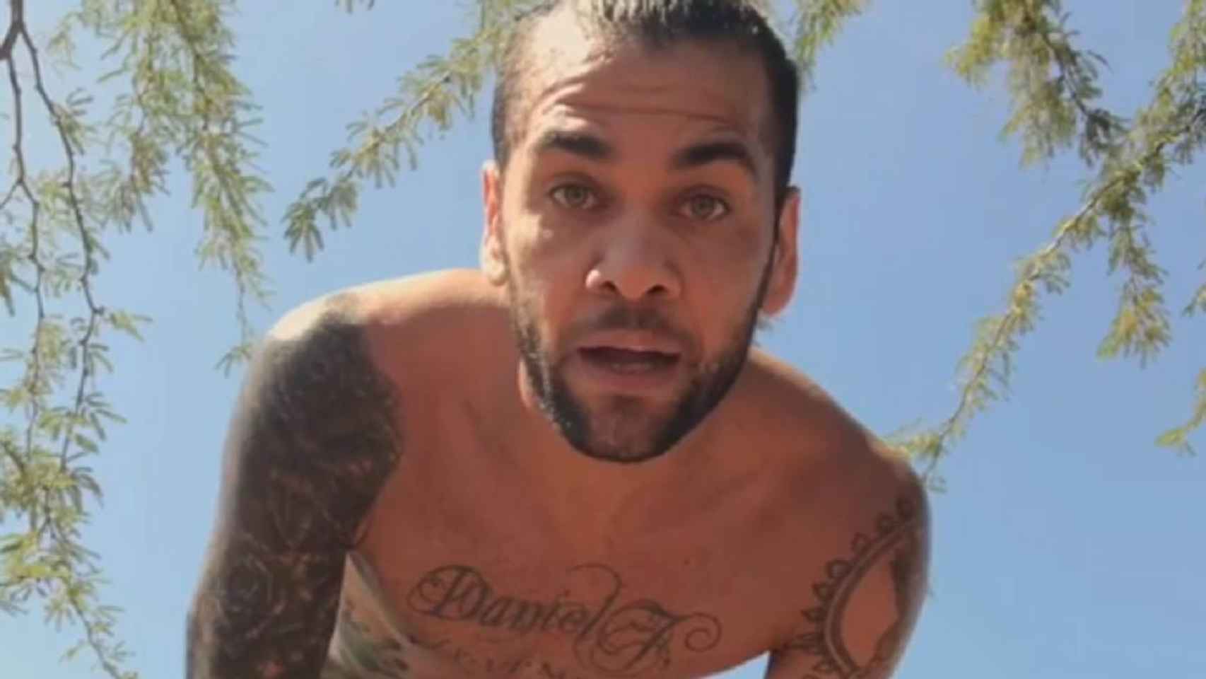 Dani Alves en Barcelona