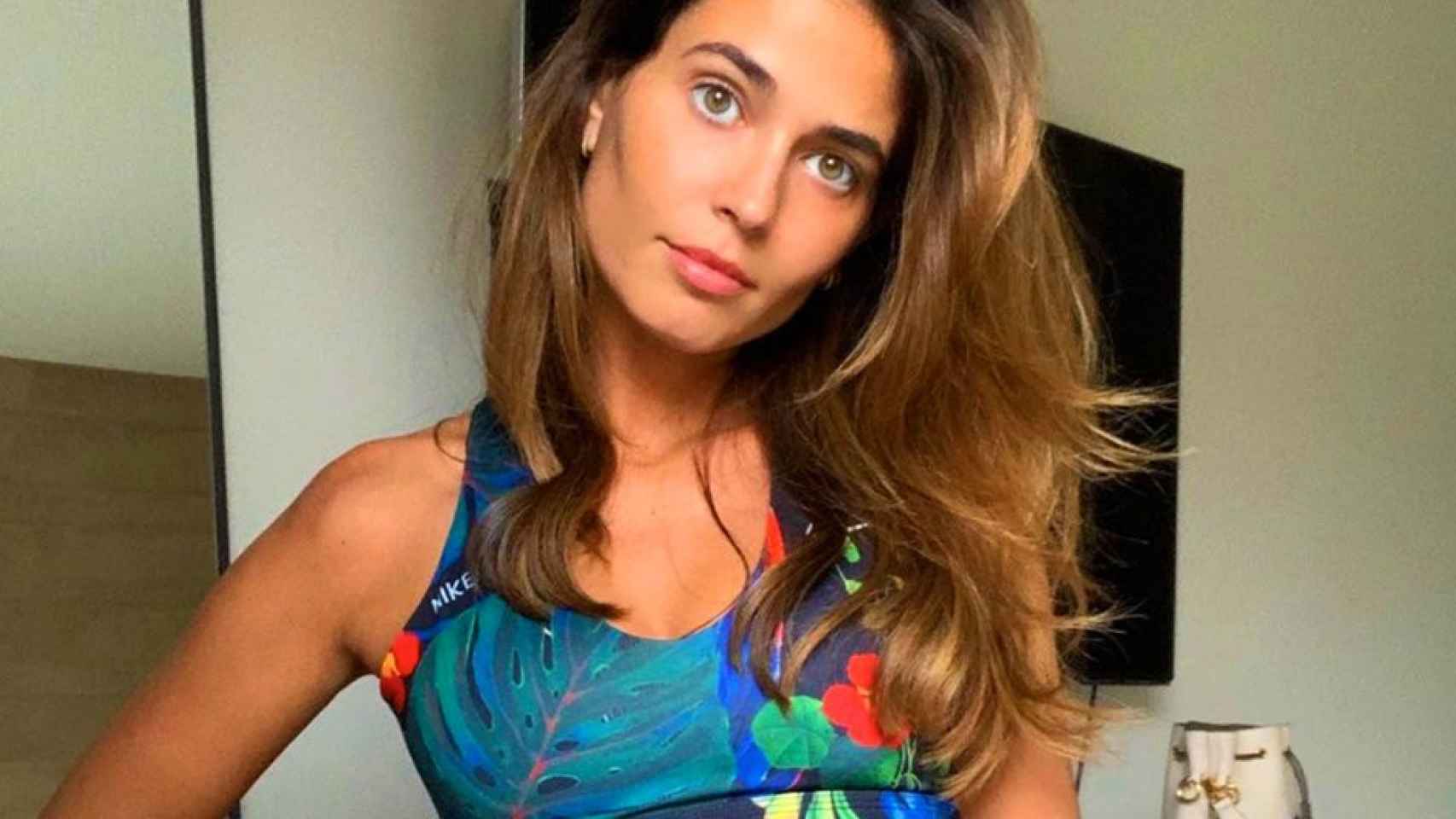 Coral Simanovich antes de hacer ejercicio / INSTAGRAM