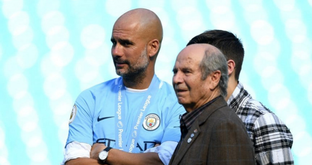 Guardiola celebró por todo lo alto el título de la Premier League / Redes