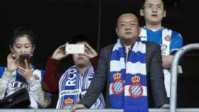 El presidente del RCD Espanyol, Chen Yansheng / EFE