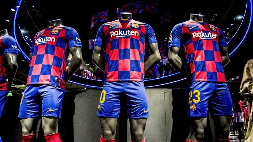 Imagen de la presentación de la primera equipación del Barça / FC Barcelona