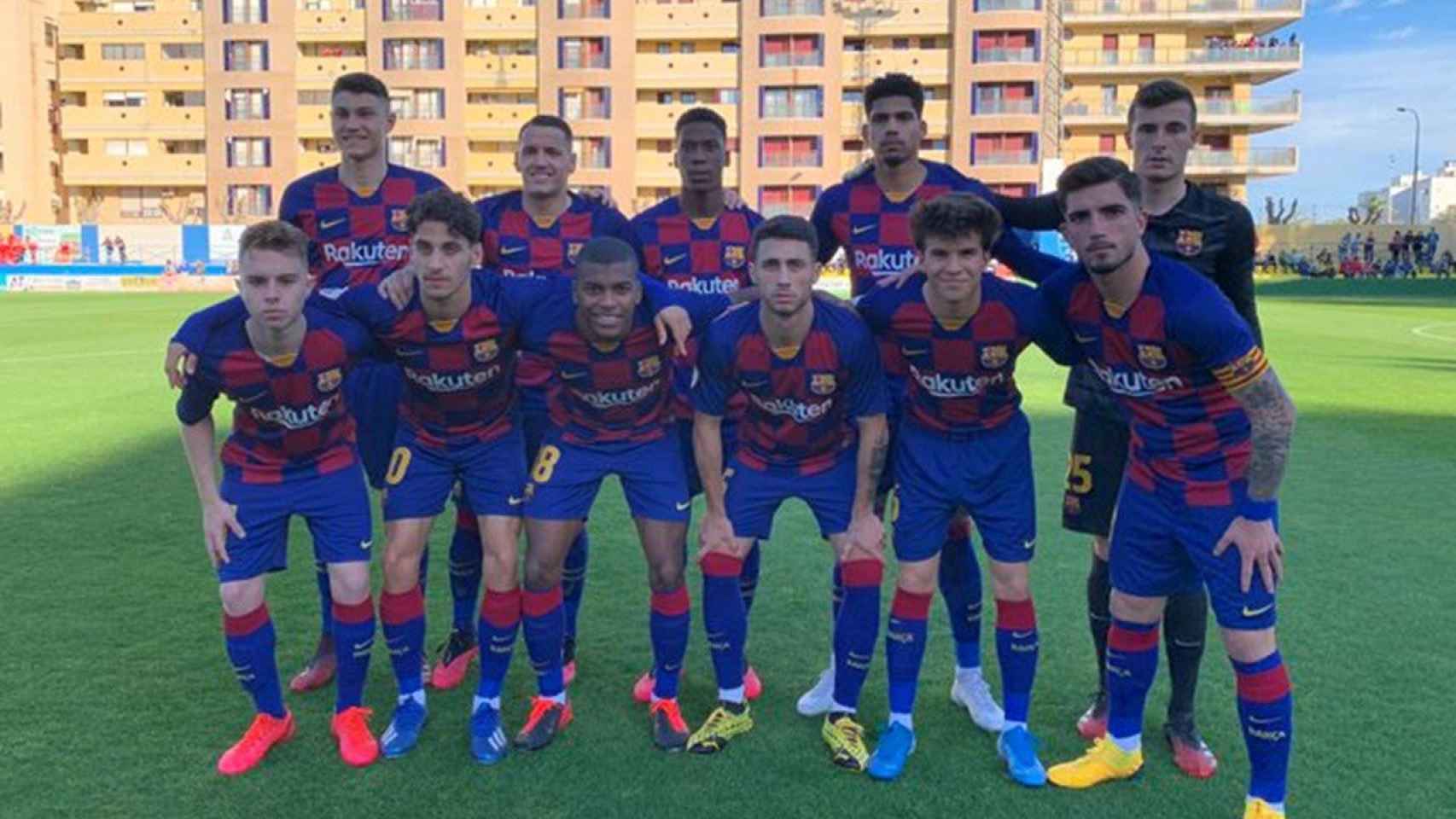 Alineación del Barça B con Ilaix Moriba y Peque como titulares / FCB