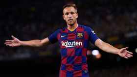 El brasileño Arthur, en un partido con el Barça | FCB