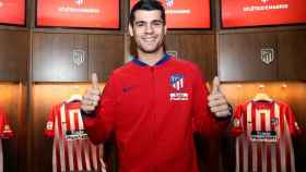 Álvaro Morata es el nuevo jugador del Atlético de Madrid / EFE