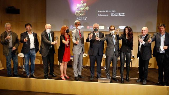 La presentación del nuevo congreso sobre materiales avanzados Puzzle X, anunciado en el Mobile / EP