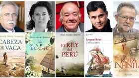 Cinco novelas históricas para dar la vuelta al mundo  / C.G.