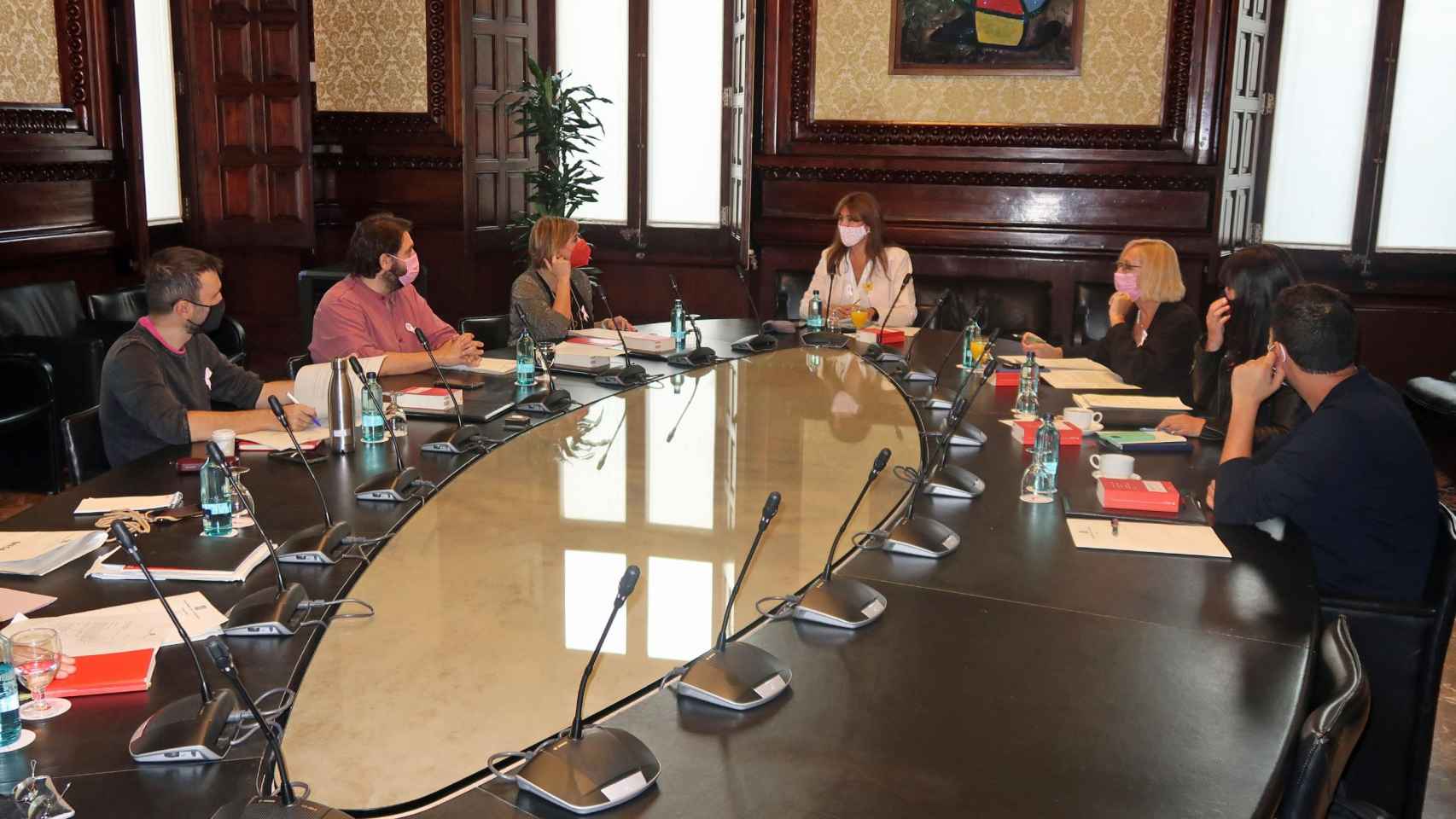 Mesa del Parlament del 19 de octubre / PARLAMENT