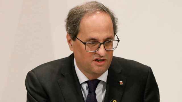 Quim Torra, actual presidente de la Generalitat de Cataluña / EFE