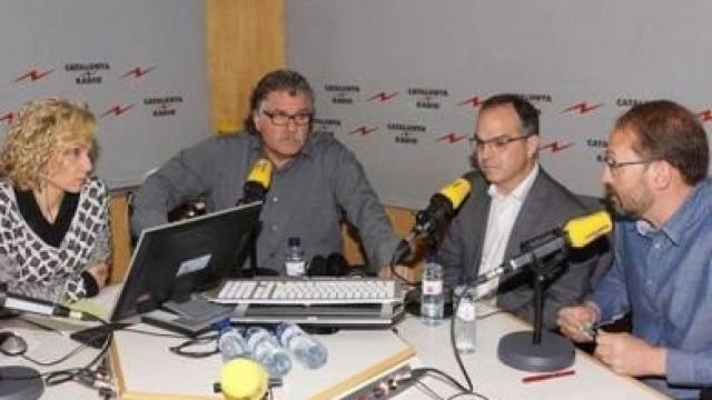 Debate de las fuerzas soberanistas en Catalunya Ràdio
