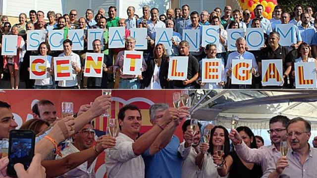 El PP y C's e desmarcan de la ofrenda a Casanova y celebran su Diada alternativa