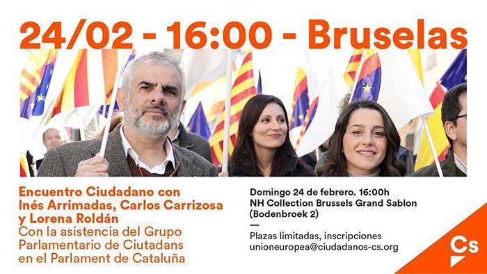 arrimadas bruselas