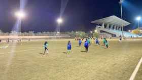 Campo de entrenamiento de fútbol practicado por mujeres en Riad, Arabia Saudí / CG