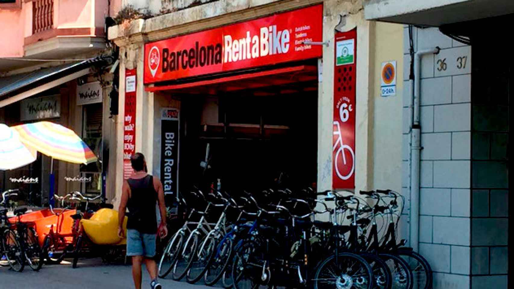 Tienda de alquiler de bicicletas en Barcelona / CG