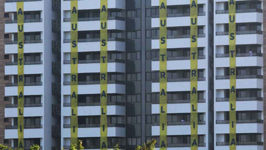 Los apartamentos de Australia en Rio 2016.