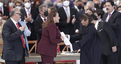 La nueva presidenta de Honduras, Xiomara Castro / Efe