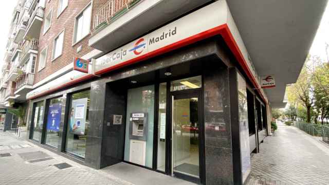 Oficina de Ibercaja en Madrid, uno de sus principales objetivos de expansión / EP