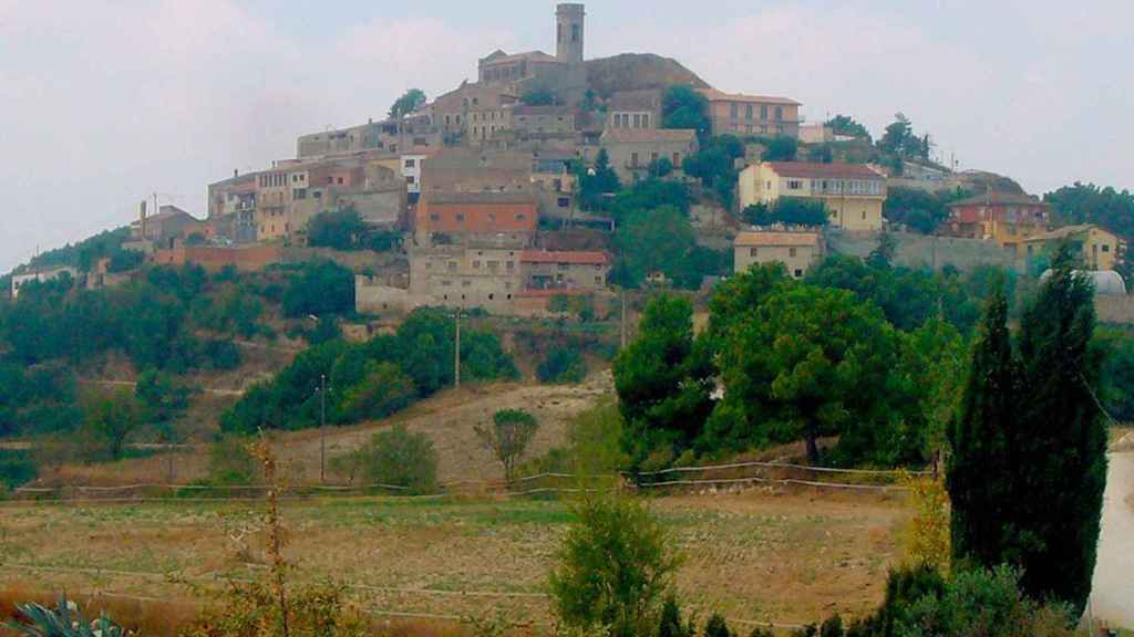 Vista de la localidad de Argençola
