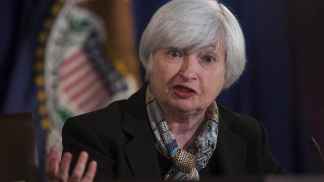 Janet Yellen, presidenta de la Reserva Federal de Estados Unidos.