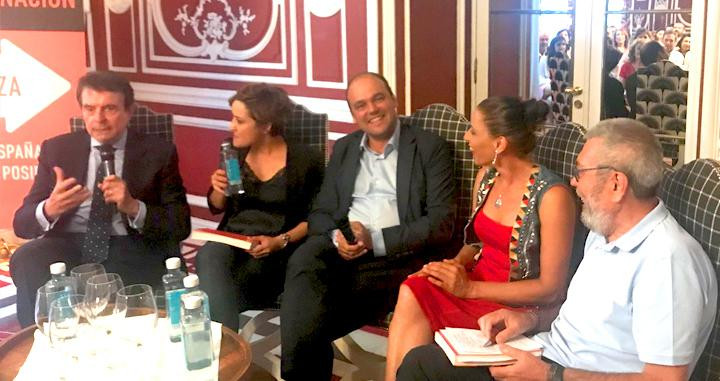 José Carlos Díez en la presentación de su tercer libro 'De la indignación a la esperanza'