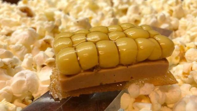 Uno de los platos de Disfrutar Barcelona / DISFRUTAR BARCELONA