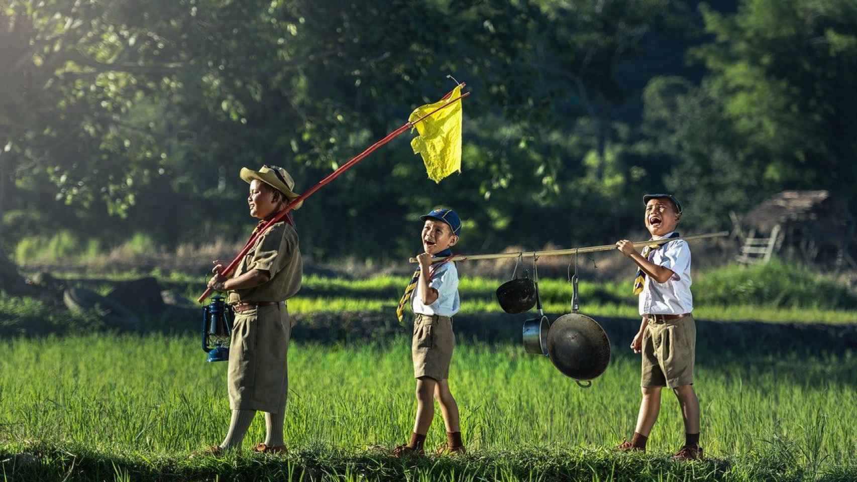 Los adultos que fueron scouts de niños tienen mayor salud mental