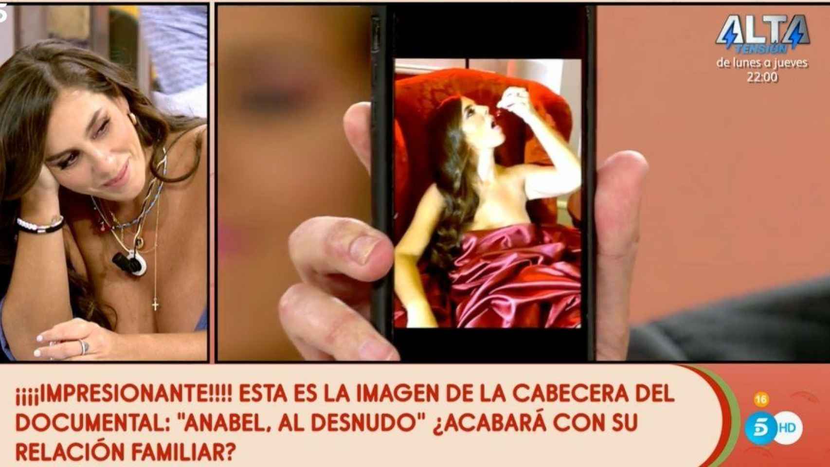 La cabecera del documental de Anabel Pantoja / MEDIASET