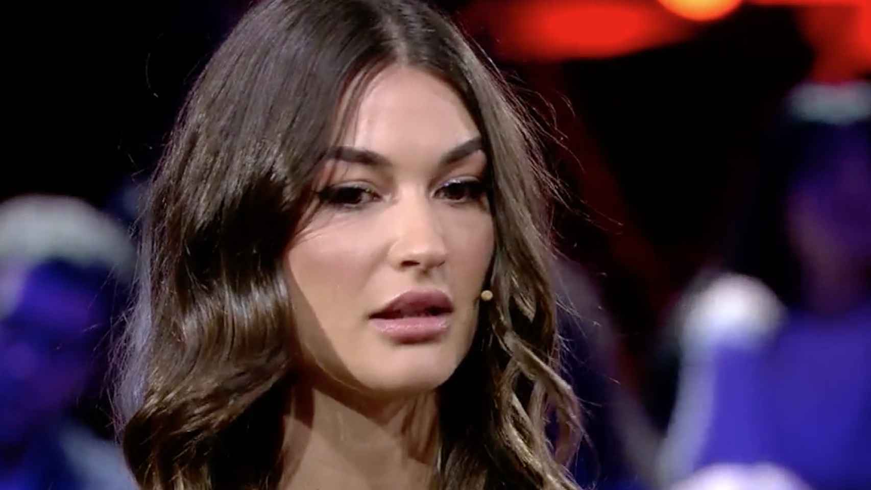 Estela Grande confirma su ruptura con Diego Matamoros en el plató de 'El tiempo del descuento' / MEDIASET