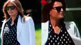 ¿Tiene Melania Trump una doble?