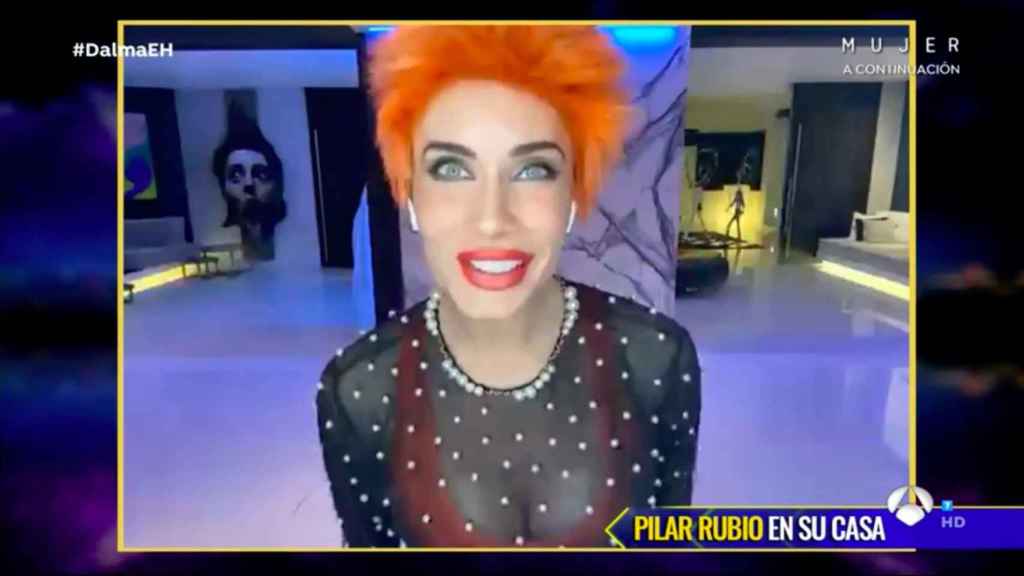 Pilar Rubio conecta con El Hormiguero a través de una videollamada