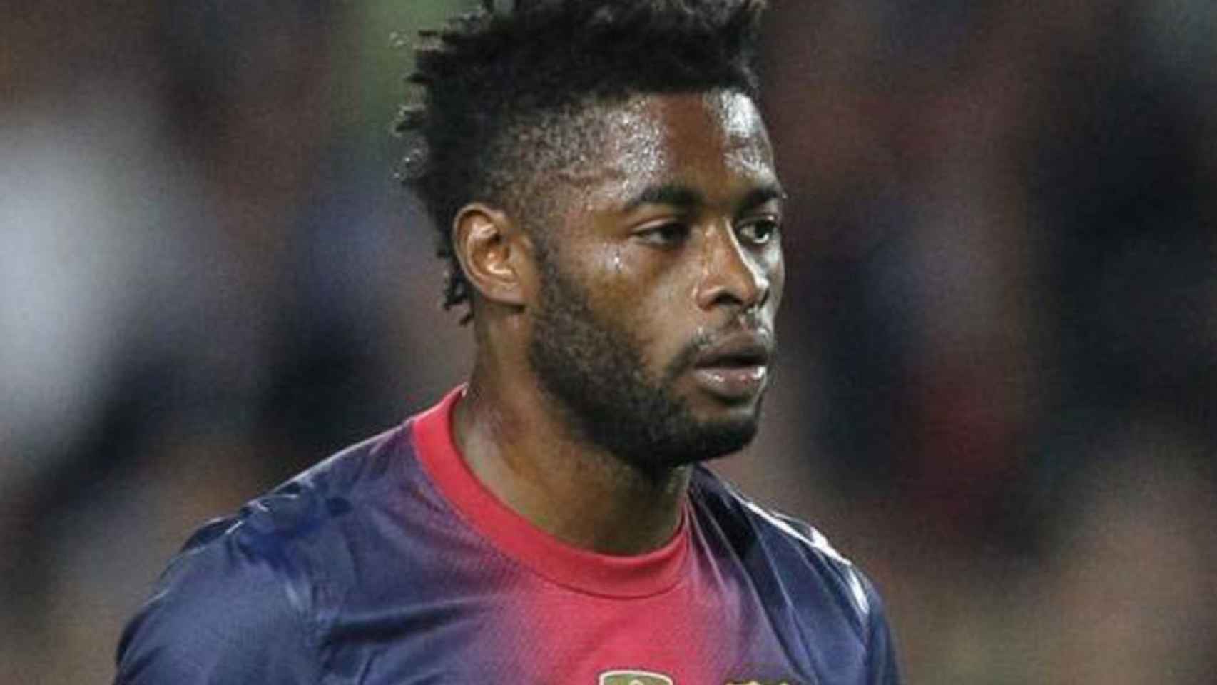 Alex Song en un partido del Barça / EFE