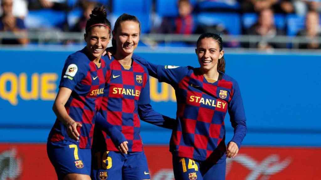 La nueva goleada del femenino, lidera los partidos del filial/ FCB