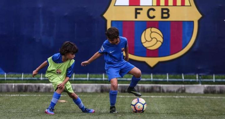 Imagen de archivo de una Barça Academy / EFE