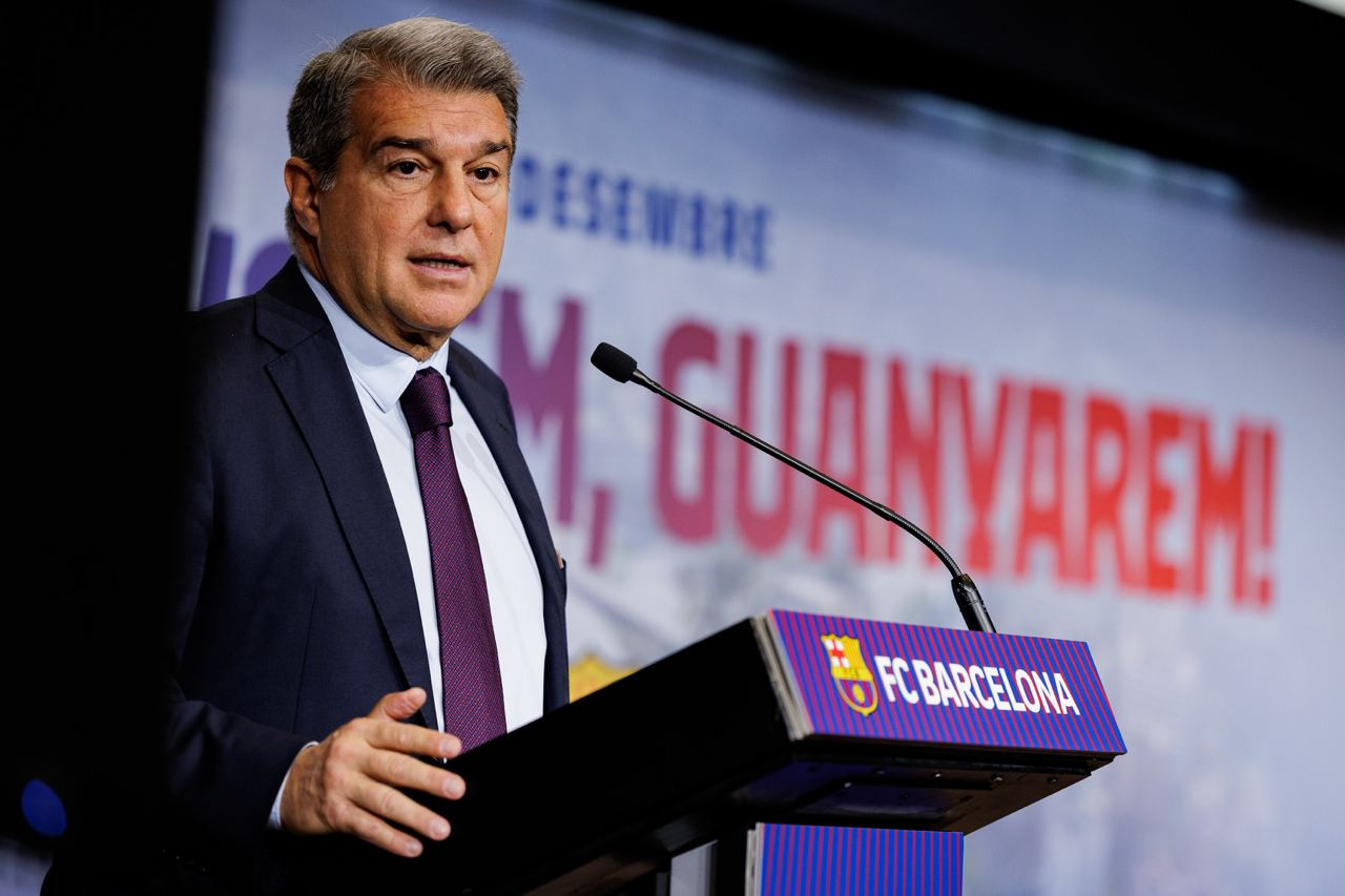 El Barça de Laporta, en búsqueda de un nuevo patrocinador / FCB