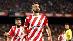 Una foto de Stuani celebrando un gol con el Girona / EFE