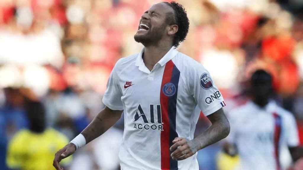 Neymar, celebrando un gol con el PSG | EFE