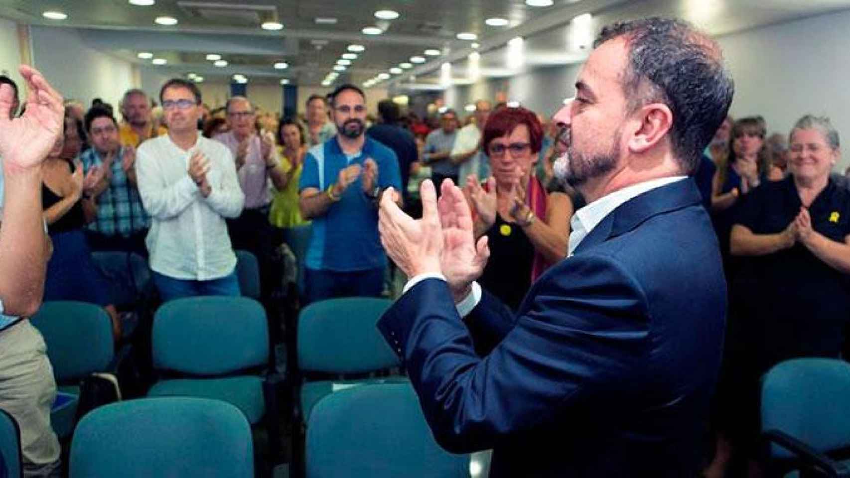 Una imagen de archivo de Alfred Bosch cuando lideraba ERC en el Ayuntamiento de Barcelona / EFE