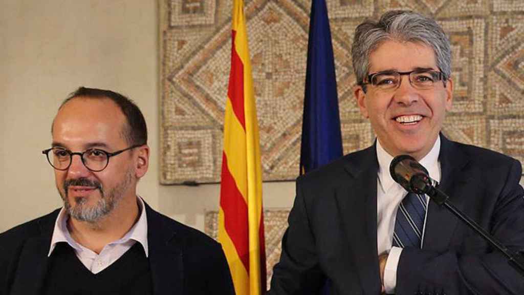 Francesc Homs y Carles Campuzano en una imagen de archivo / EFE